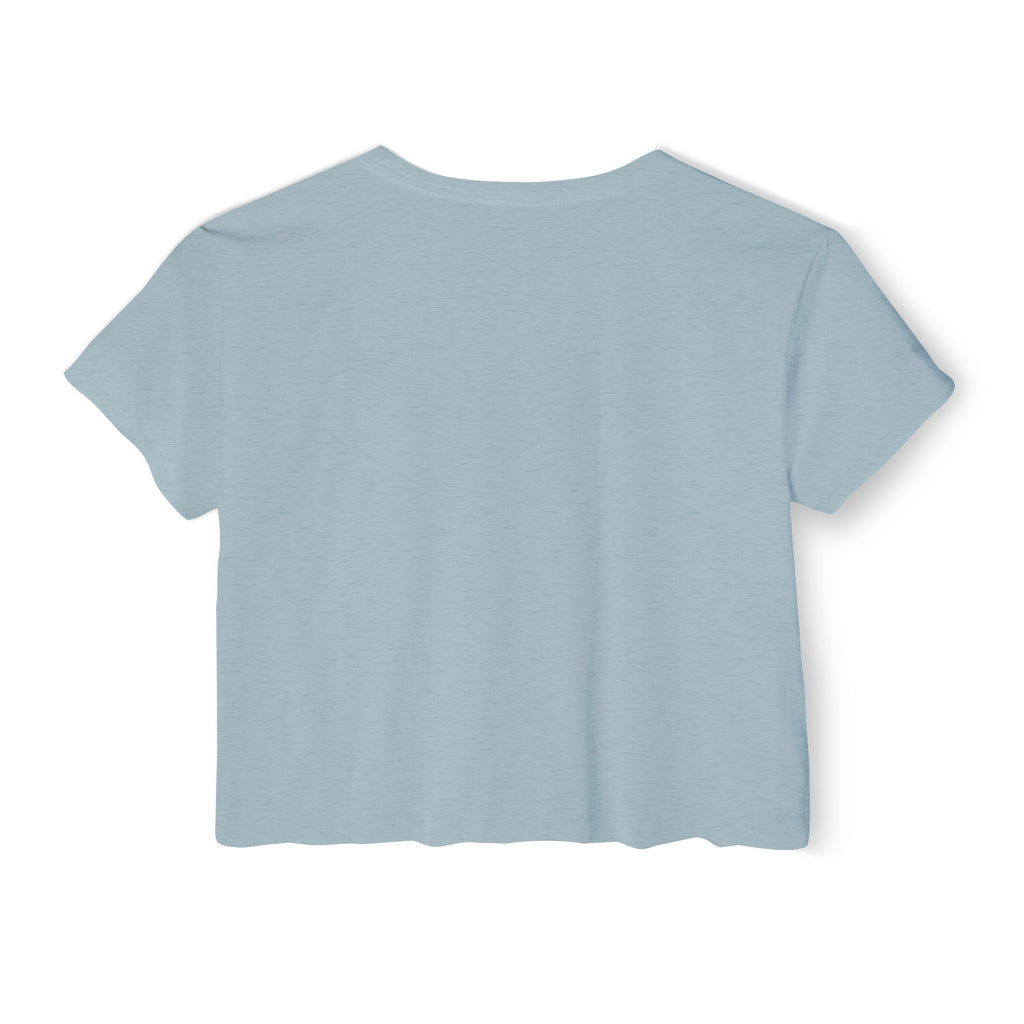 Women's Festival Crop Top with Cute Bear and Flowers, Summer Fashion, Casual Wear, Gift for Her, Boho Style