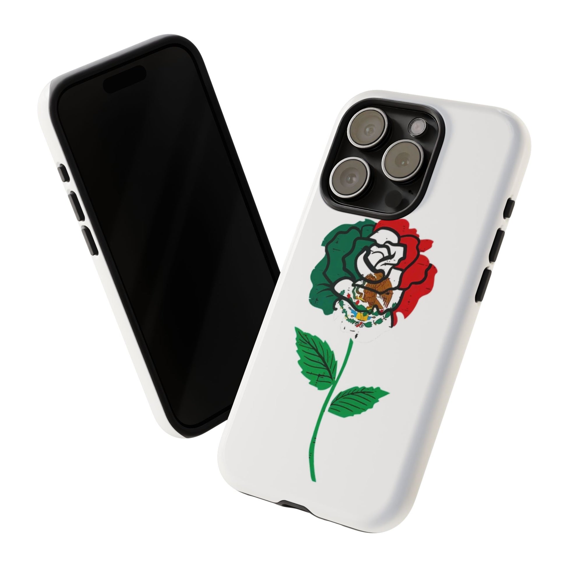 Mexican Rose Phone Case, Tough Cases, Floral Phone Cover, Gift for Mom, Latina Heritage, Tech Accessories