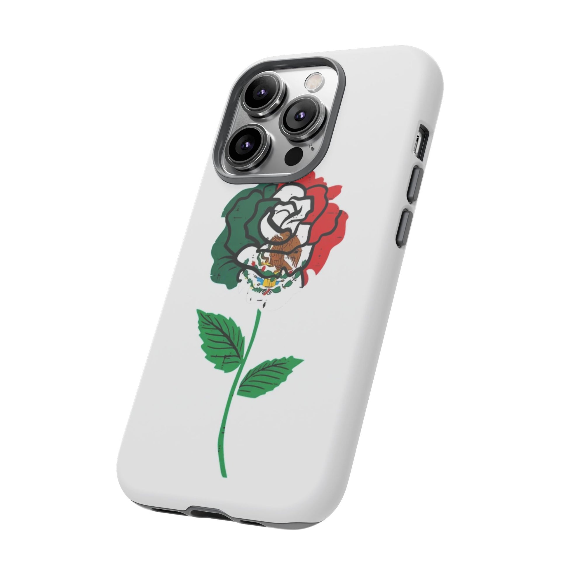Mexican Rose Phone Case, Tough Cases, Floral Phone Cover, Gift for Mom, Latina Heritage, Tech Accessories