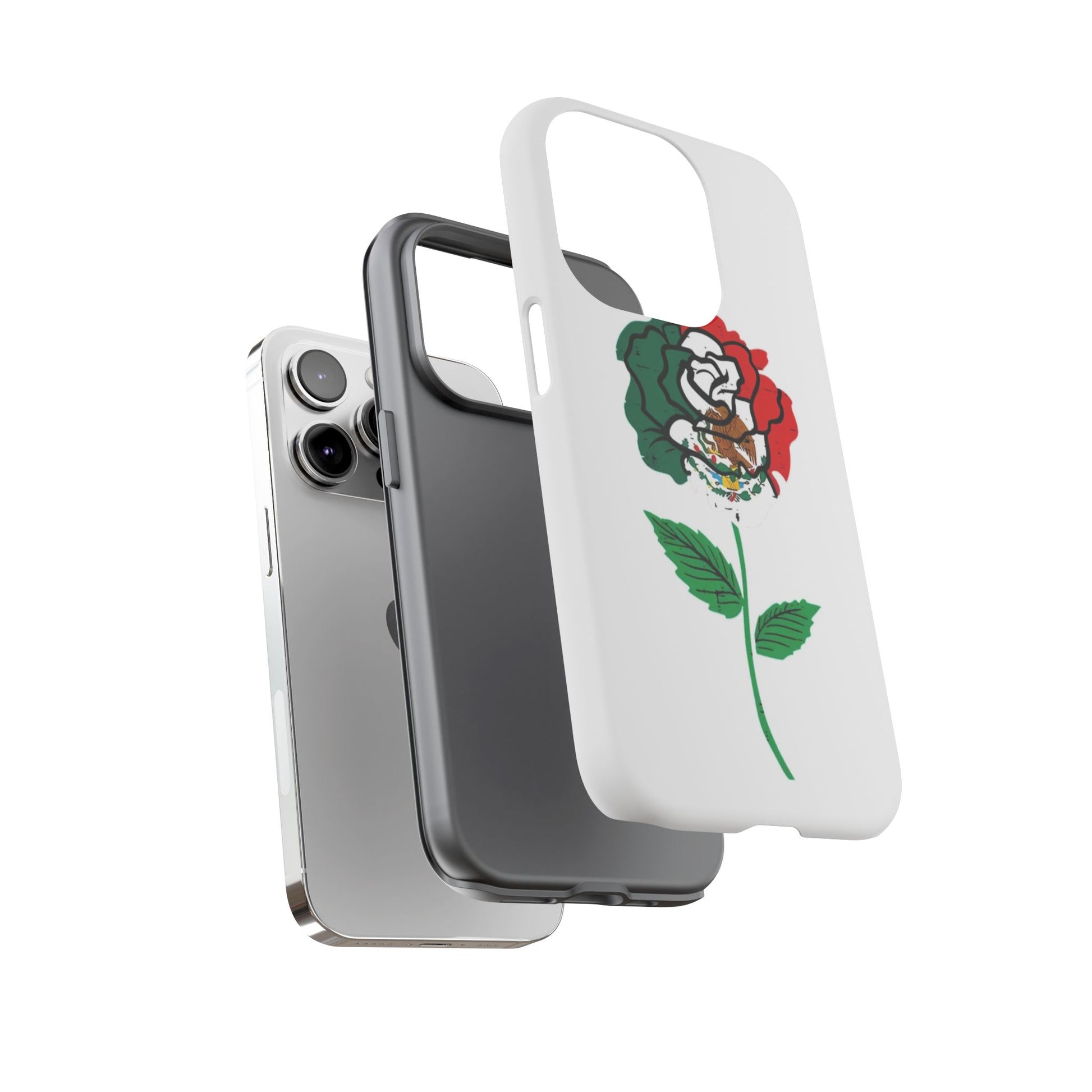 Mexican Rose Phone Case, Tough Cases, Floral Phone Cover, Gift for Mom, Latina Heritage, Tech Accessories