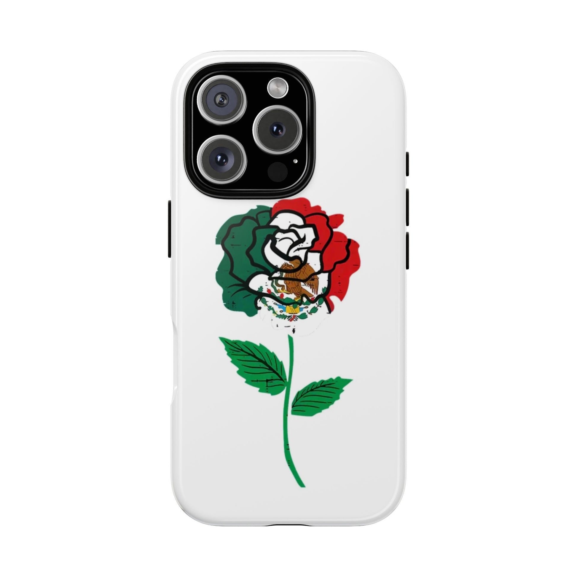 Mexican Rose Phone Case, Tough Cases, Floral Phone Cover, Gift for Mom, Latina Heritage, Tech Accessories