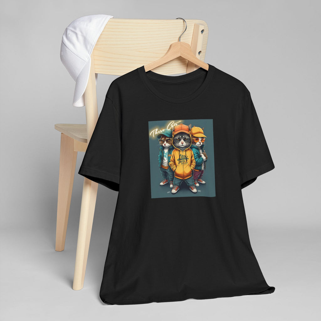 Trendy Graphic T-Shirt, Cool Animal Art Tee, Urban Style Clothing, Unisex Fashion Top, Perfect Gift for Hipsters and Animal Lovers