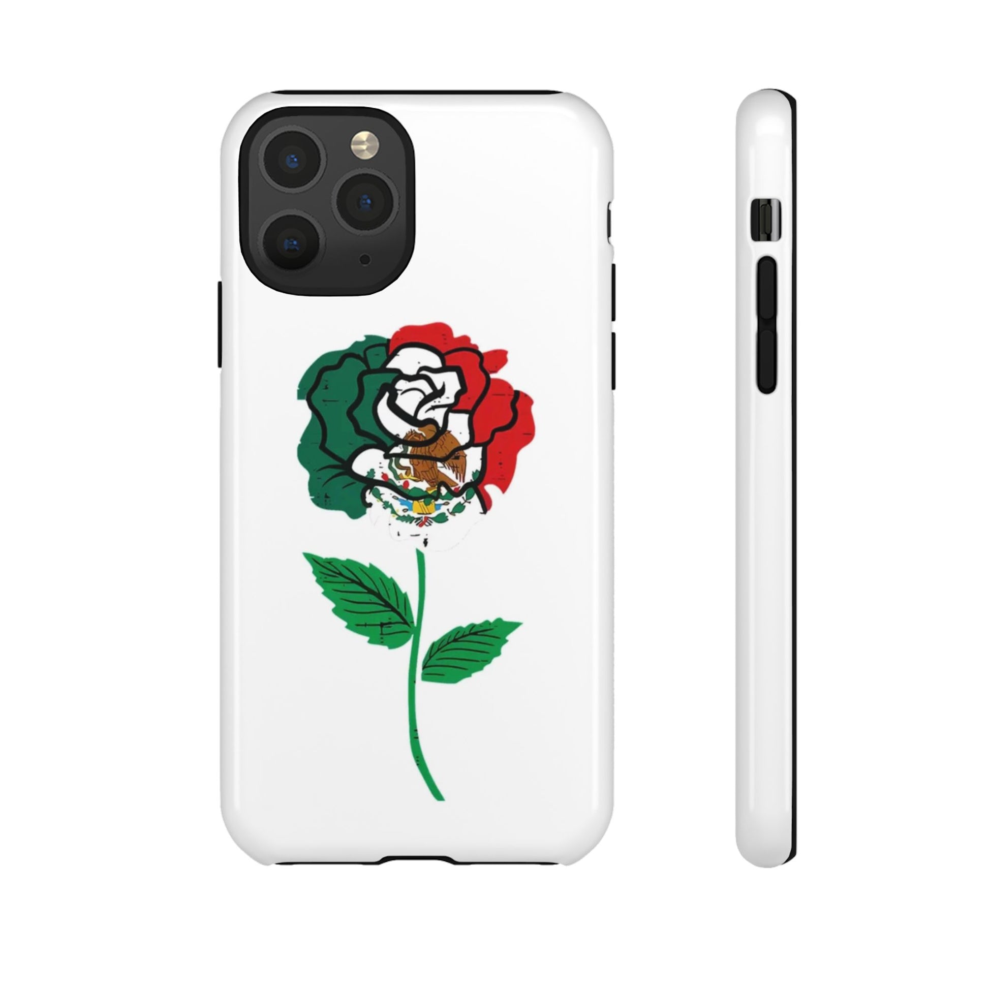 Mexican Rose Phone Case, Tough Cases, Floral Phone Cover, Gift for Mom, Latina Heritage, Tech Accessories