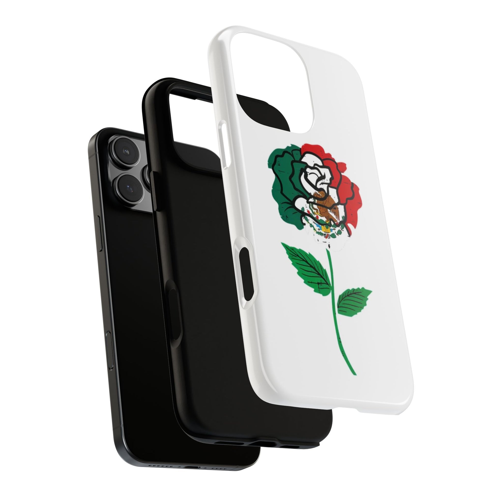 Mexican Rose Phone Case, Tough Cases, Floral Phone Cover, Gift for Mom, Latina Heritage, Tech Accessories