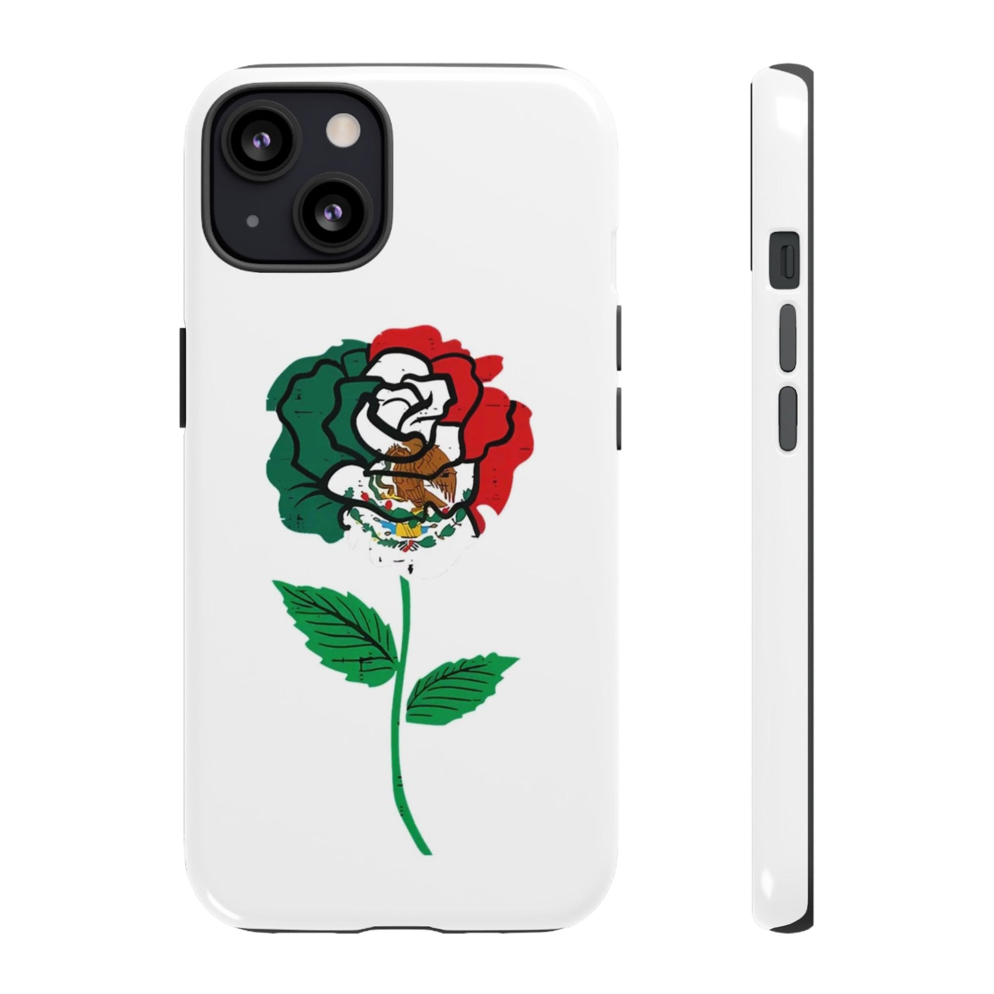Mexican Rose Phone Case, Tough Cases, Floral Phone Cover, Gift for Mom, Latina Heritage, Tech Accessories