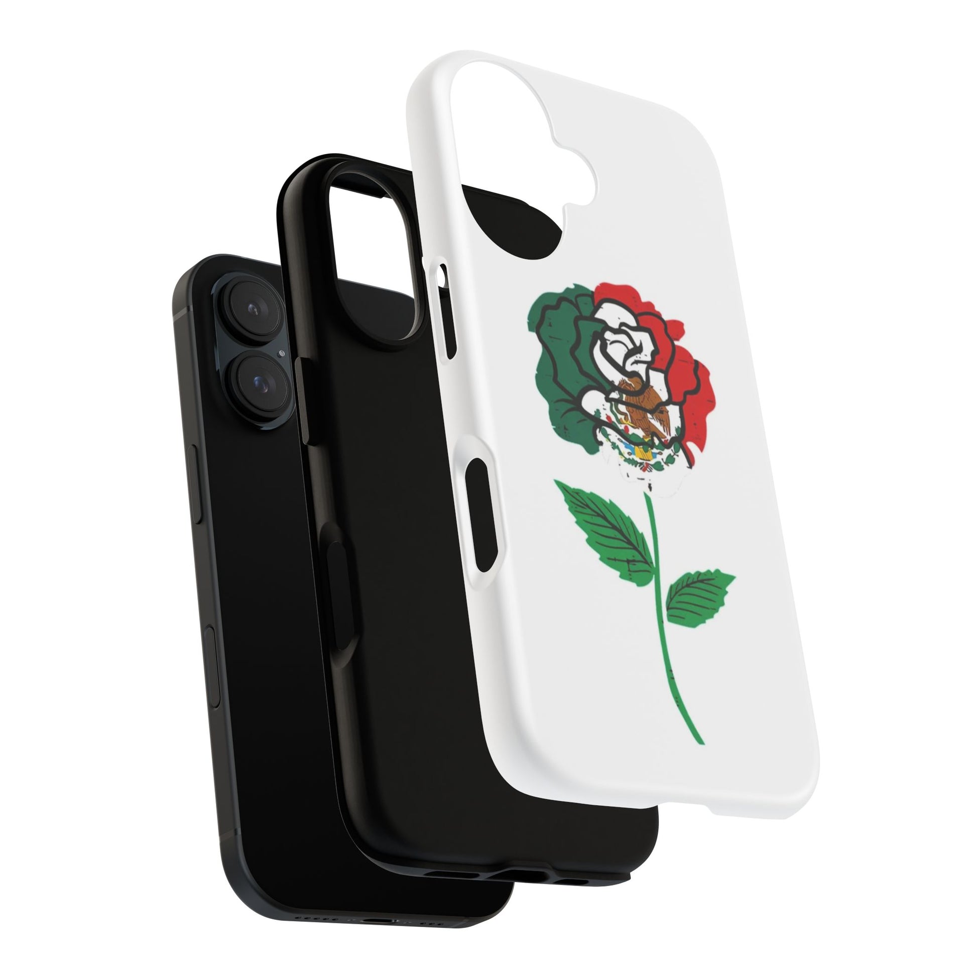 Mexican Rose Phone Case, Tough Cases, Floral Phone Cover, Gift for Mom, Latina Heritage, Tech Accessories