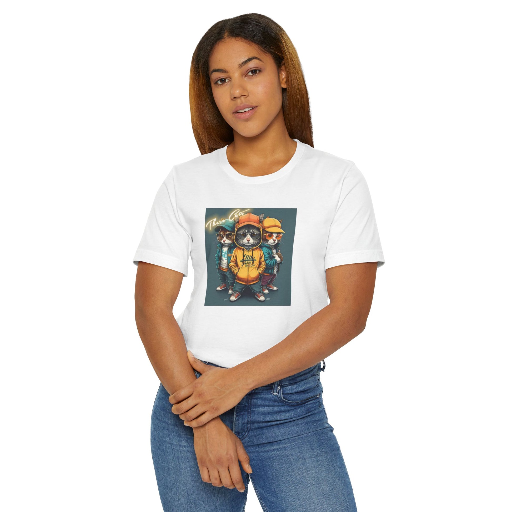 Trendy Graphic T-Shirt, Cool Animal Art Tee, Urban Style Clothing, Unisex Fashion Top, Perfect Gift for Hipsters and Animal Lovers