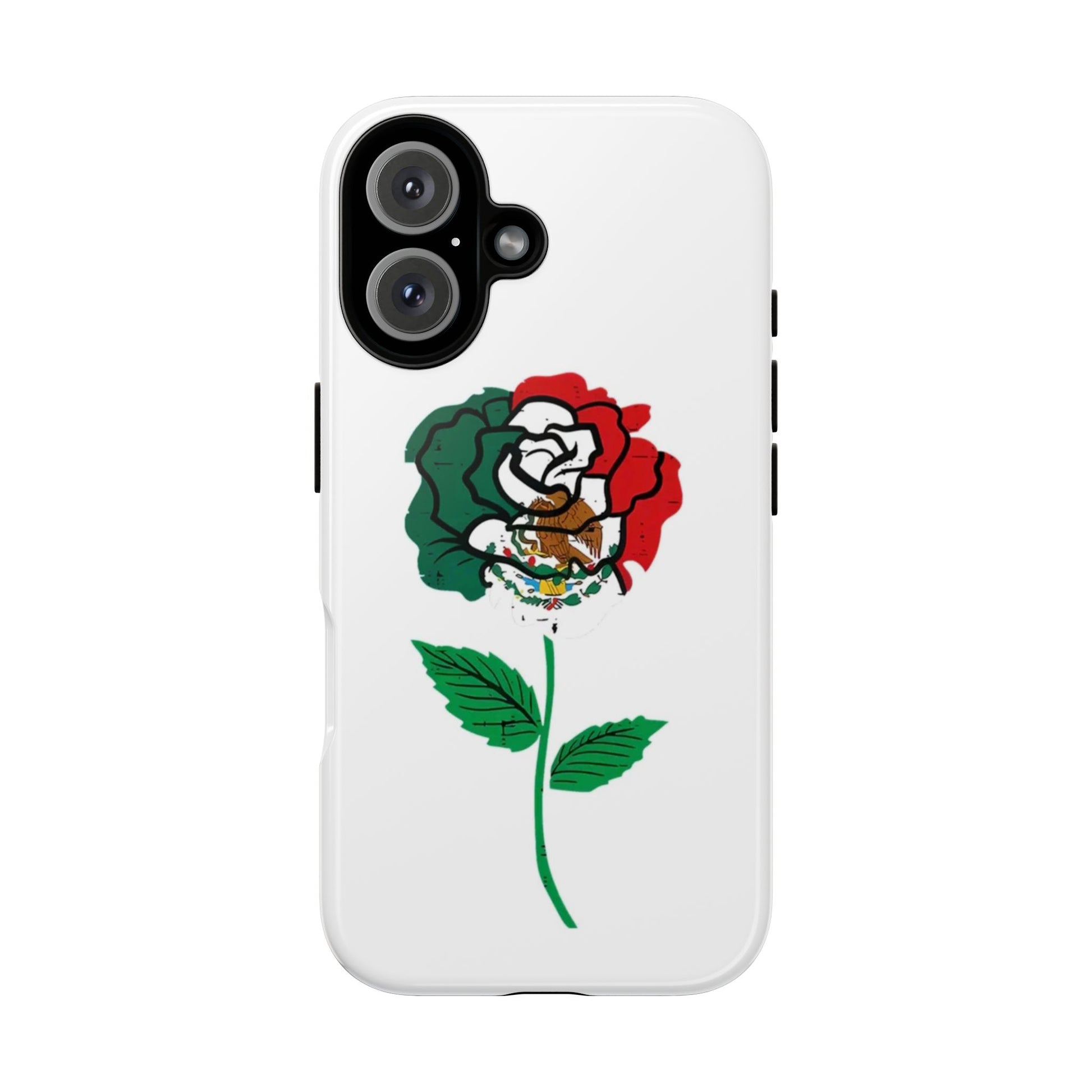 Mexican Rose Phone Case, Tough Cases, Floral Phone Cover, Gift for Mom, Latina Heritage, Tech Accessories
