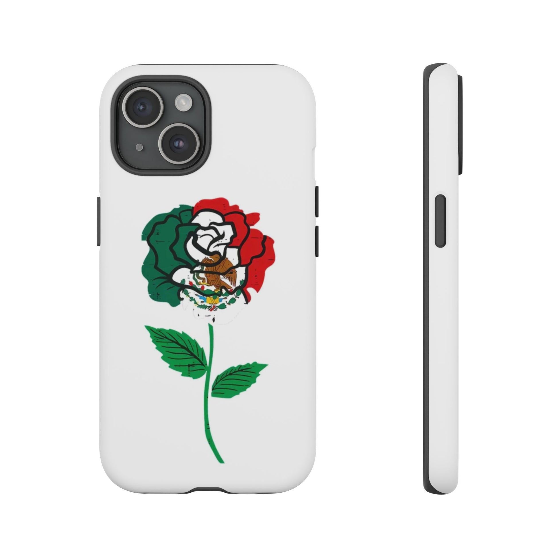 Mexican Rose Phone Case, Tough Cases, Floral Phone Cover, Gift for Mom, Latina Heritage, Tech Accessories