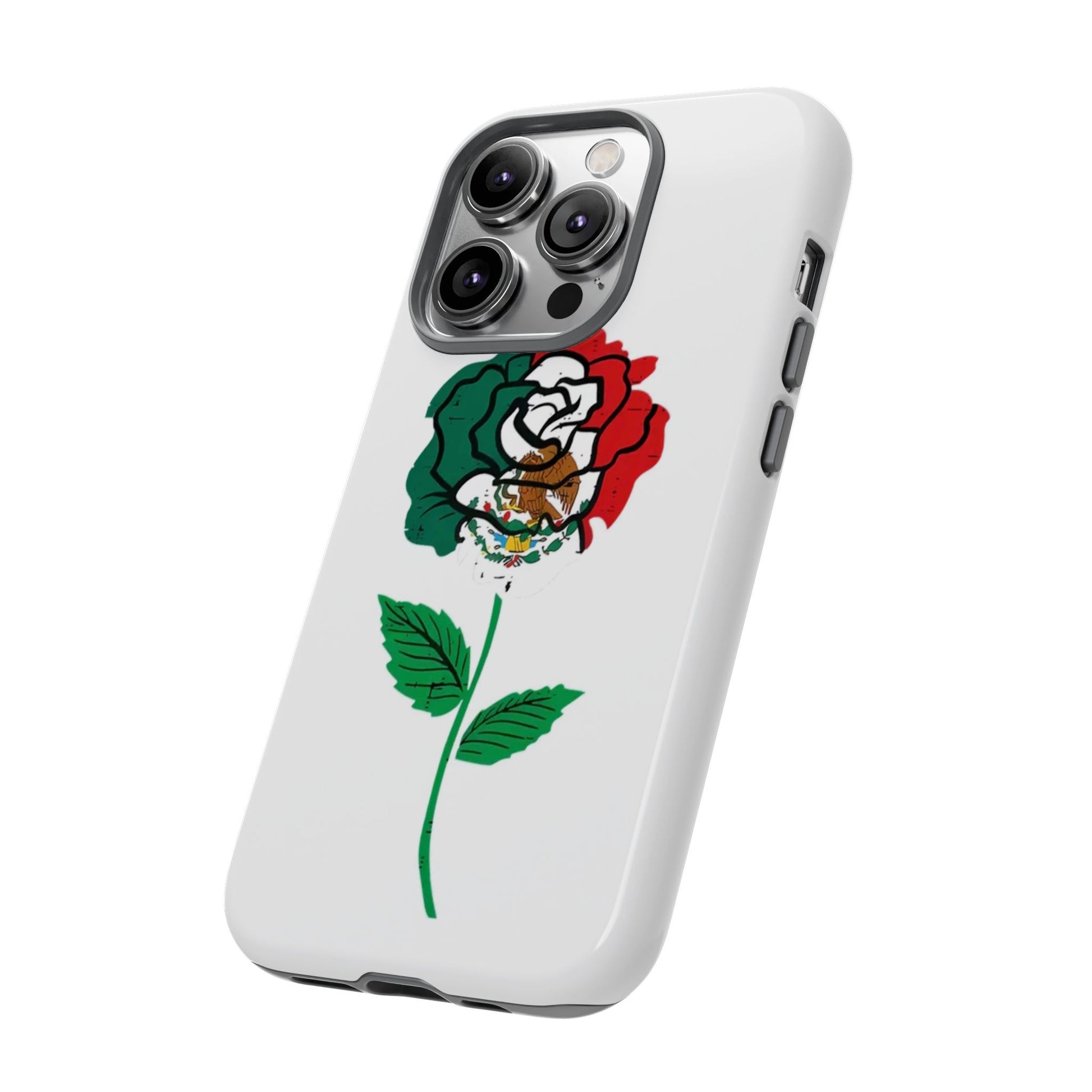 Mexican Rose Phone Case, Tough Cases, Floral Phone Cover, Gift for Mom, Latina Heritage, Tech Accessories