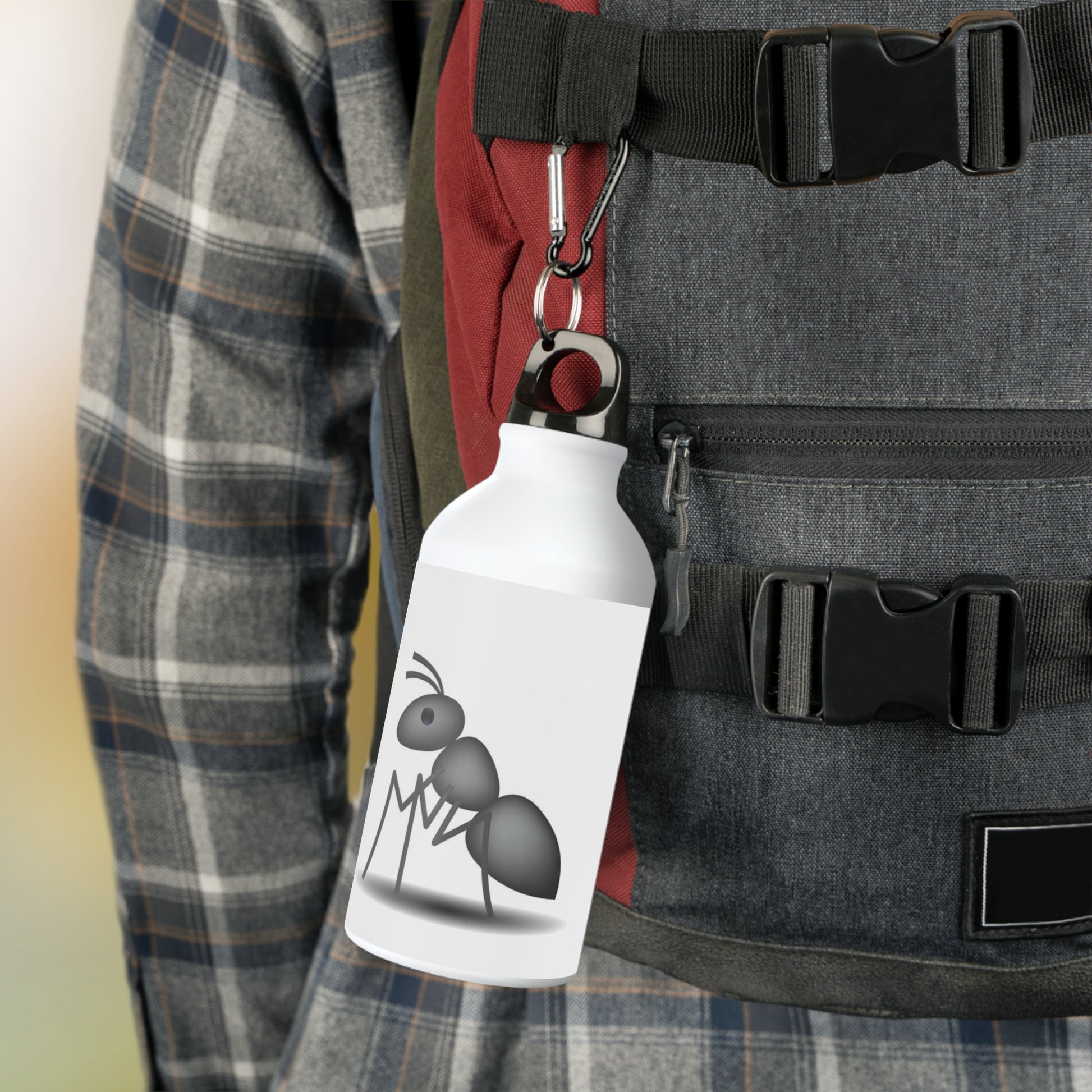 Oregon Ant Sport Bottle | Eco-Friendly Water Bottle, Hiking Hydration, Travel Mug, Gym Water Bottle, Gift for Nature Lovers