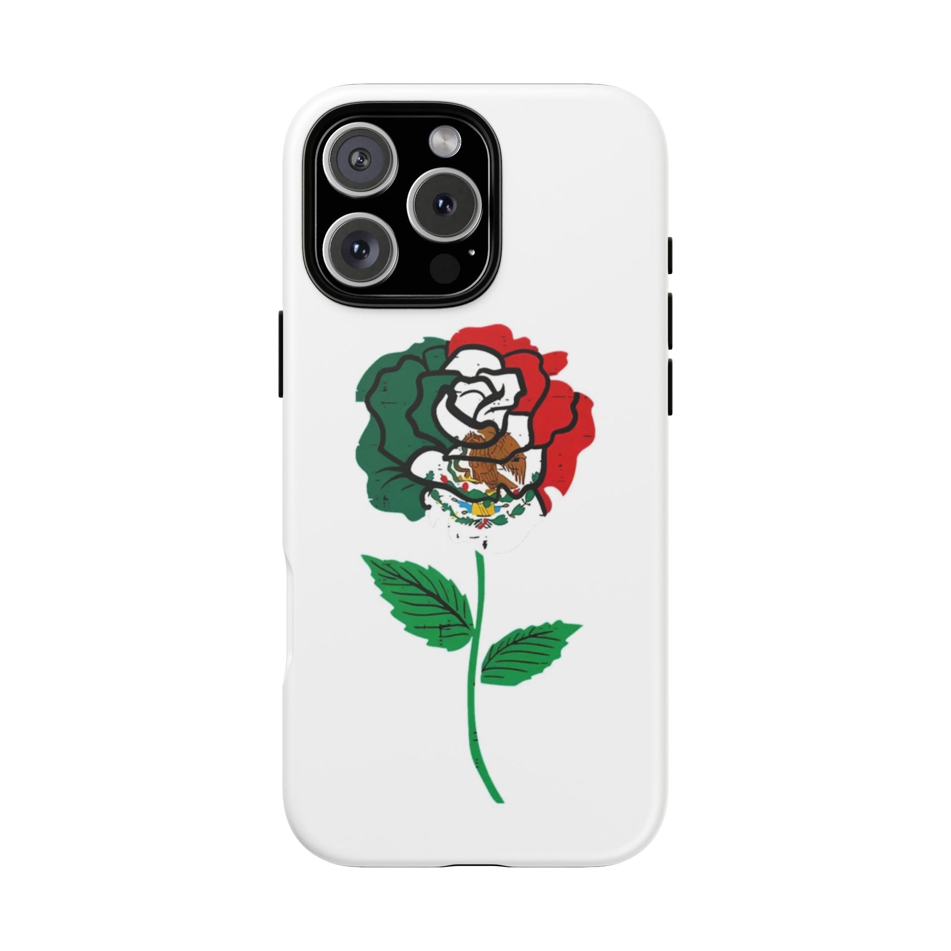 Mexican Rose Phone Case, Tough Cases, Floral Phone Cover, Gift for Mom, Latina Heritage, Tech Accessories