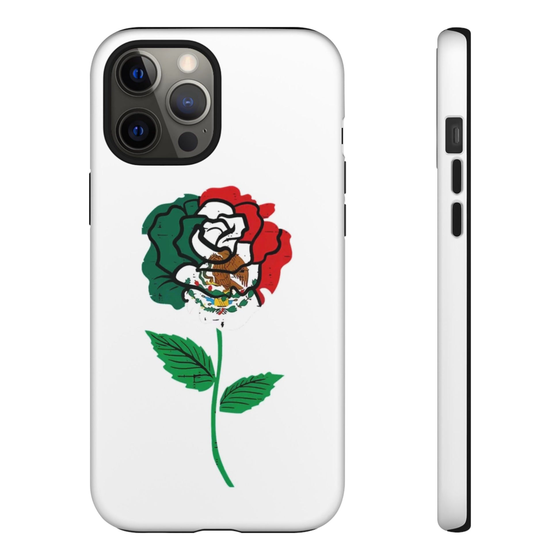 Mexican Rose Phone Case, Tough Cases, Floral Phone Cover, Gift for Mom, Latina Heritage, Tech Accessories