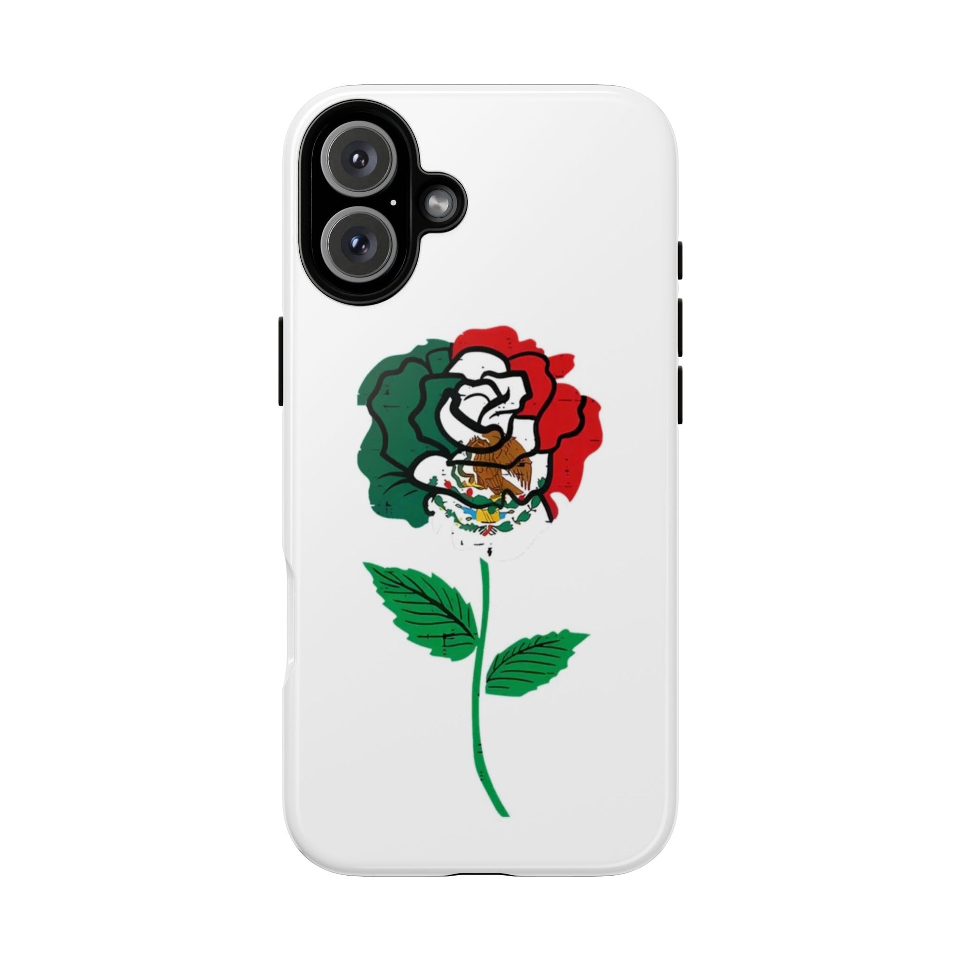 Mexican Rose Phone Case, Tough Cases, Floral Phone Cover, Gift for Mom, Latina Heritage, Tech Accessories