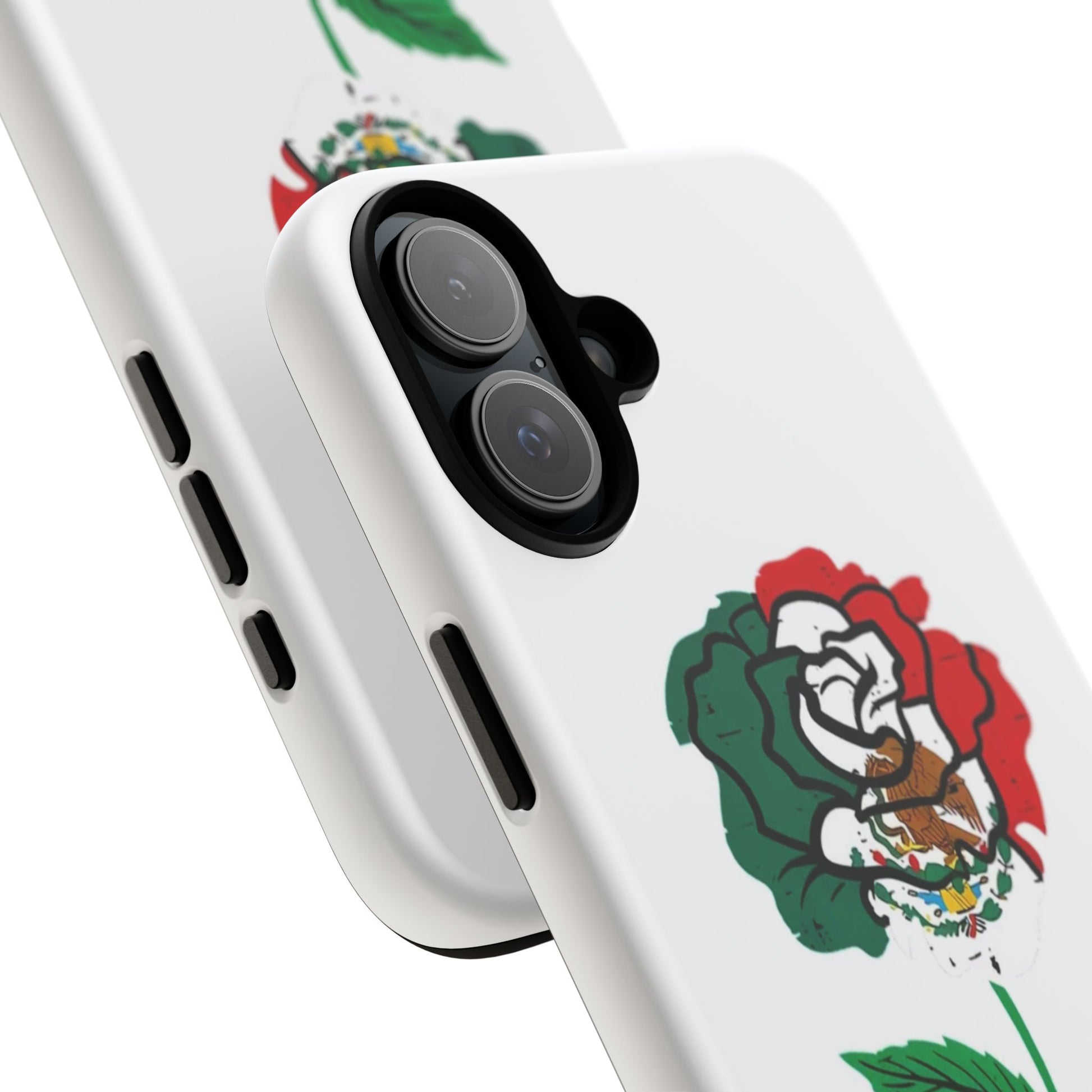 Mexican Rose Phone Case, Tough Cases, Floral Phone Cover, Gift for Mom, Latina Heritage, Tech Accessories