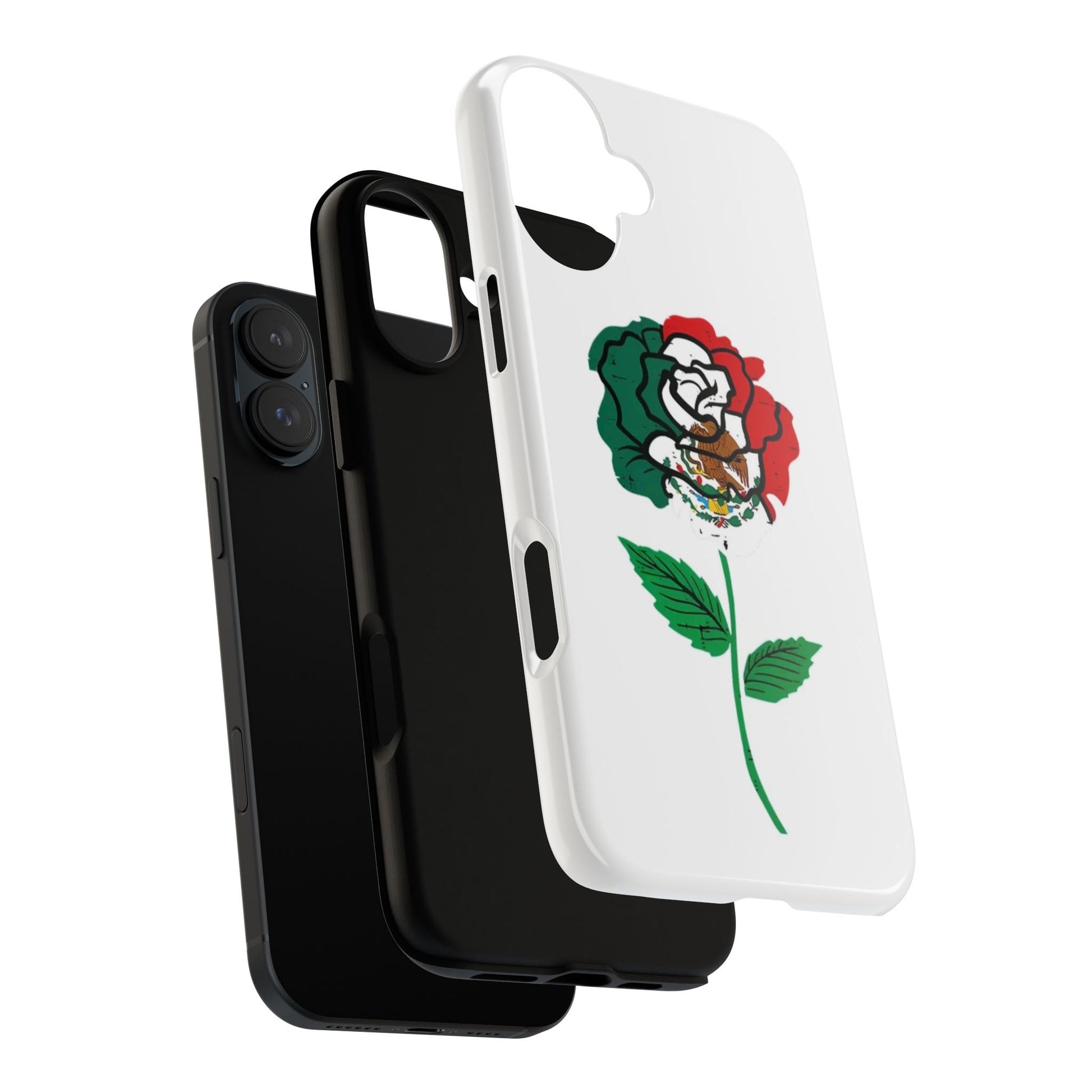 Mexican Rose Phone Case, Tough Cases, Floral Phone Cover, Gift for Mom, Latina Heritage, Tech Accessories