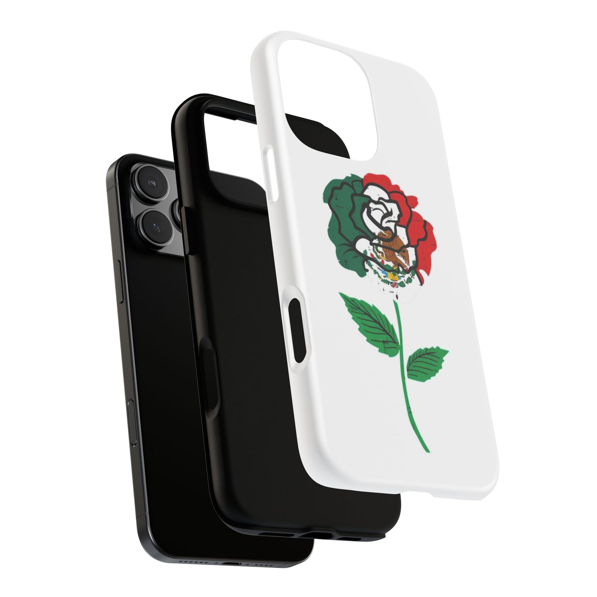 Mexican Rose Phone Case, Tough Cases, Floral Phone Cover, Gift for Mom, Latina Heritage, Tech Accessories