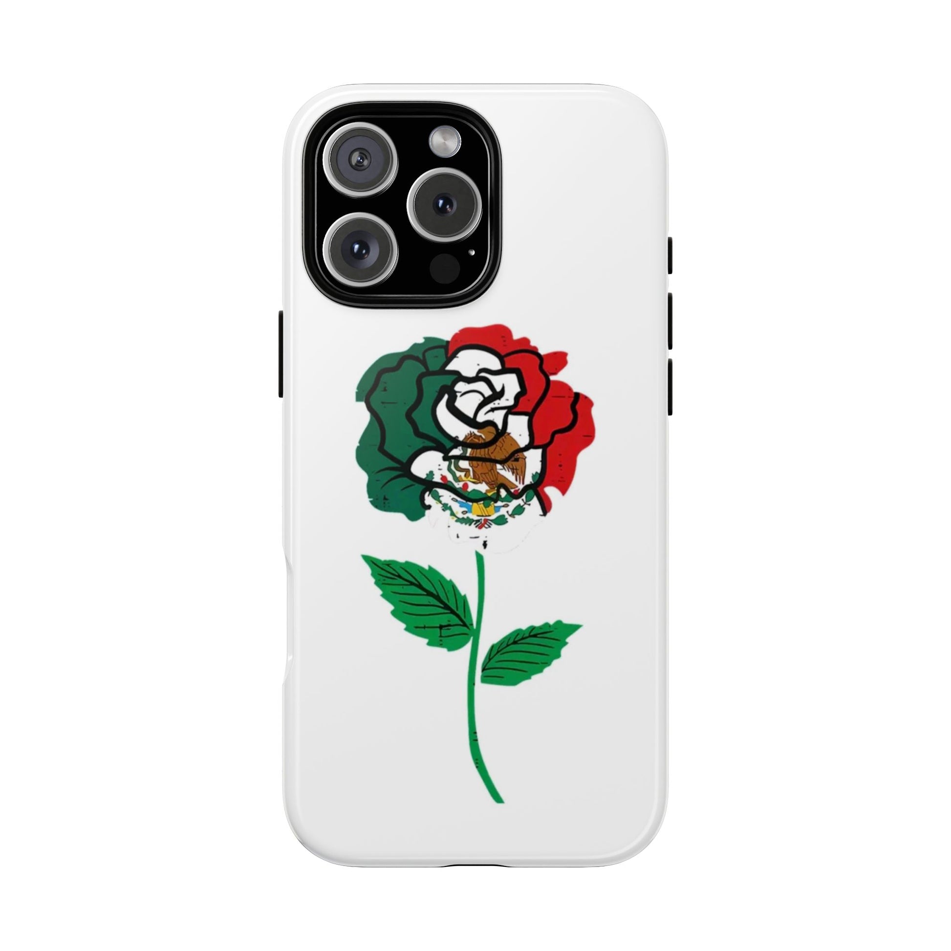Mexican Rose Phone Case, Tough Cases, Floral Phone Cover, Gift for Mom, Latina Heritage, Tech Accessories