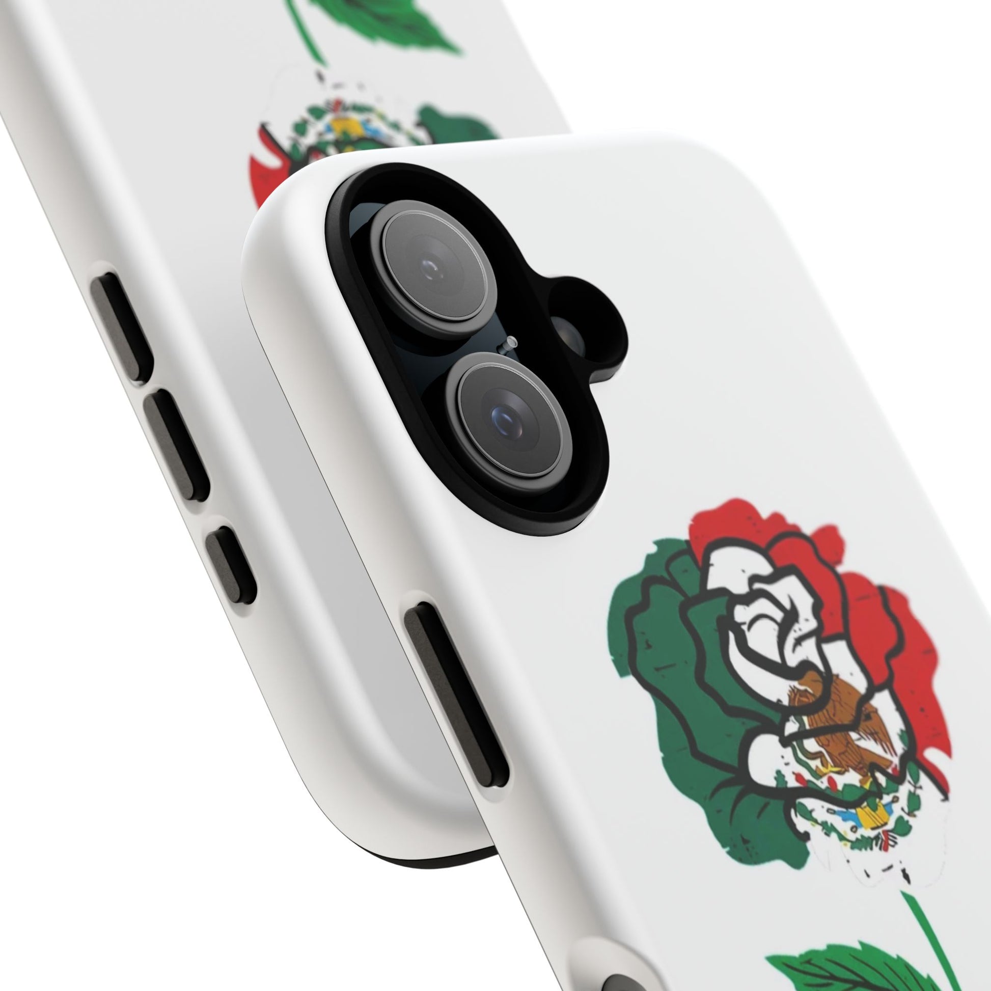 Mexican Rose Phone Case, Tough Cases, Floral Phone Cover, Gift for Mom, Latina Heritage, Tech Accessories