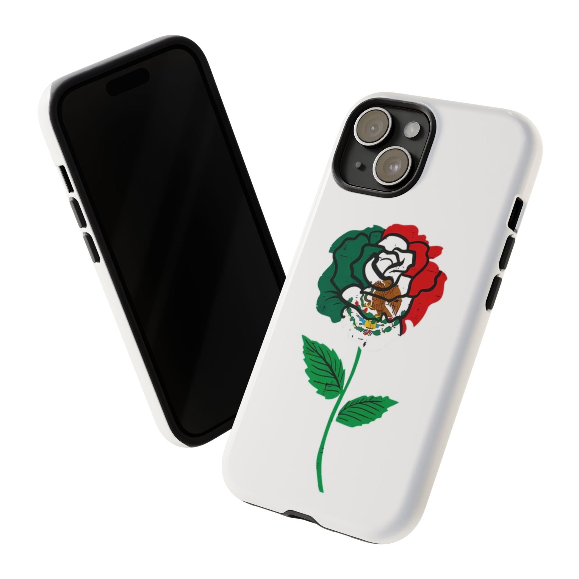 Mexican Rose Phone Case, Tough Cases, Floral Phone Cover, Gift for Mom, Latina Heritage, Tech Accessories