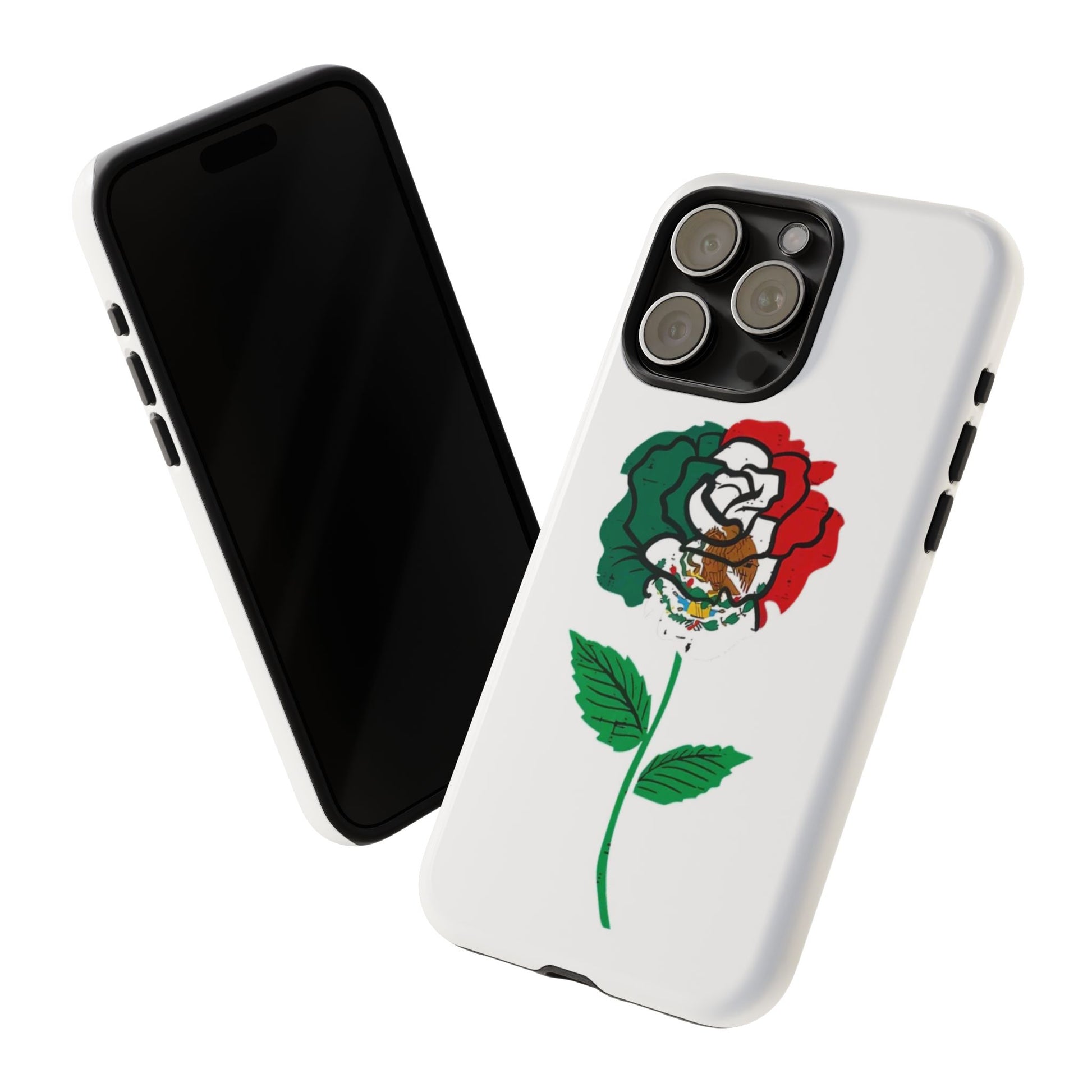 Mexican Rose Phone Case, Tough Cases, Floral Phone Cover, Gift for Mom, Latina Heritage, Tech Accessories