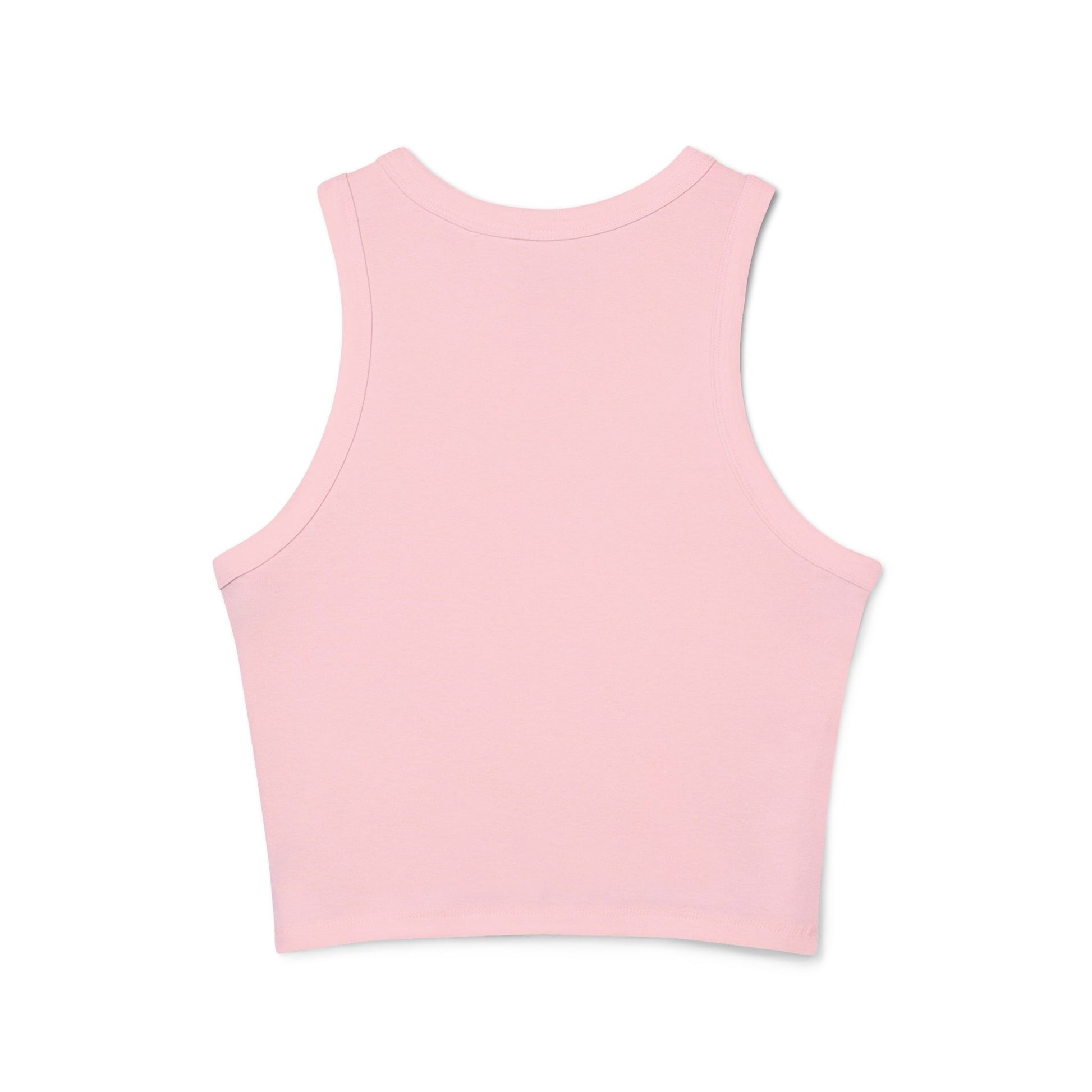 Cute Bear Flower Tank Top, Women's Crop Tank, Casual Summer Top, Gift for Her, Cute Graphic Tee, Spring Fashion