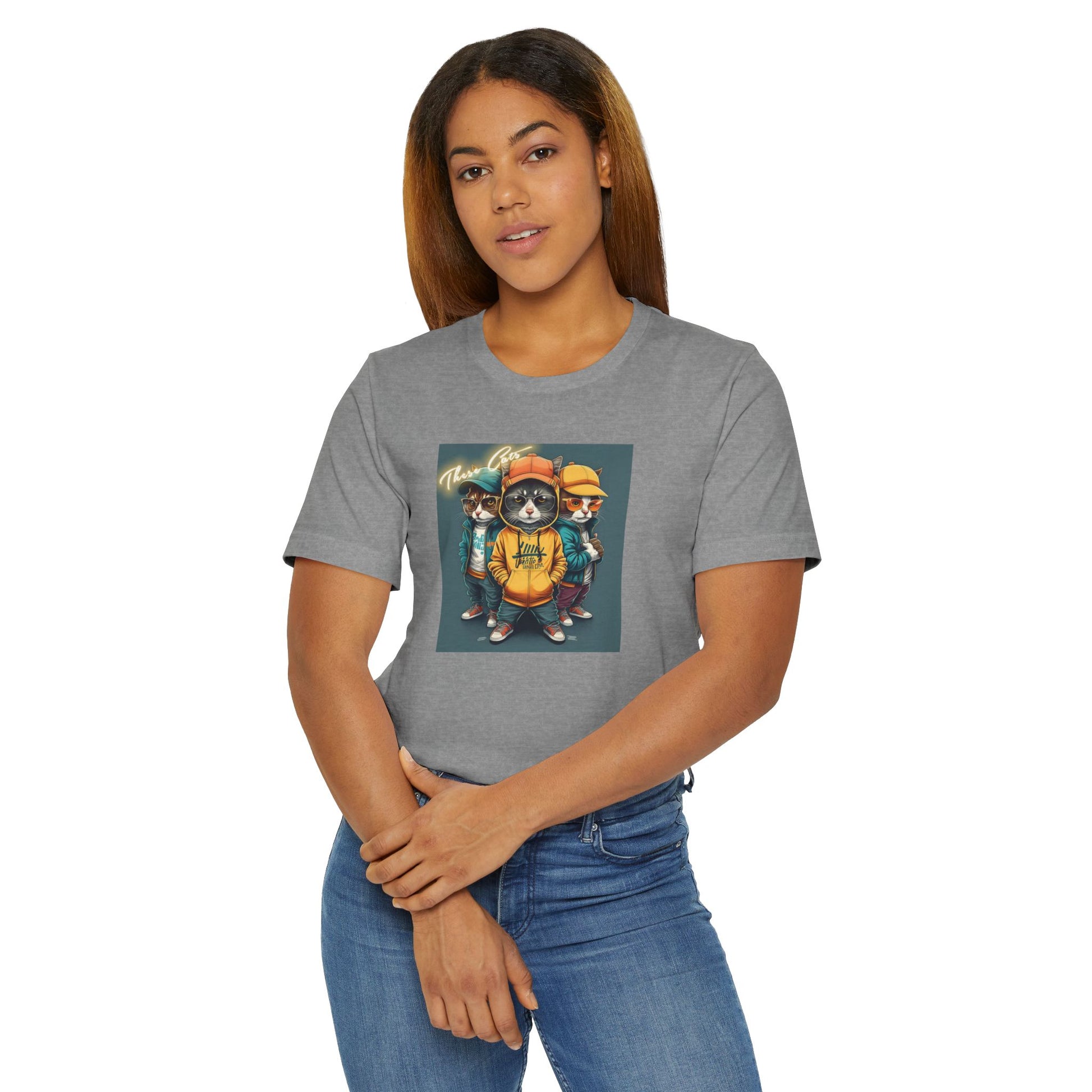 Trendy Graphic T-Shirt, Cool Animal Art Tee, Urban Style Clothing, Unisex Fashion Top, Perfect Gift for Hipsters and Animal Lovers