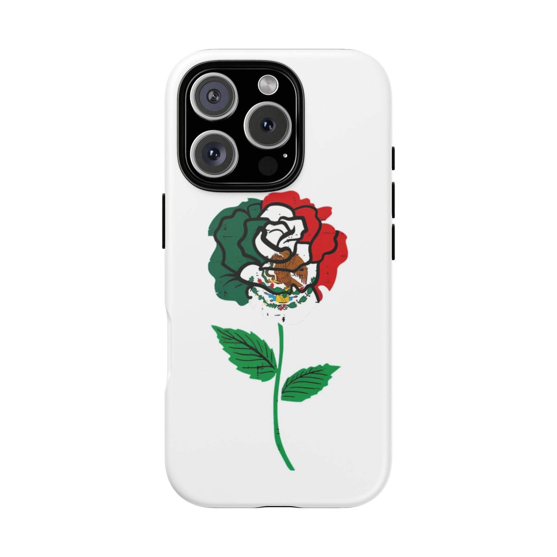 Mexican Rose Phone Case, Tough Cases, Floral Phone Cover, Gift for Mom, Latina Heritage, Tech Accessories