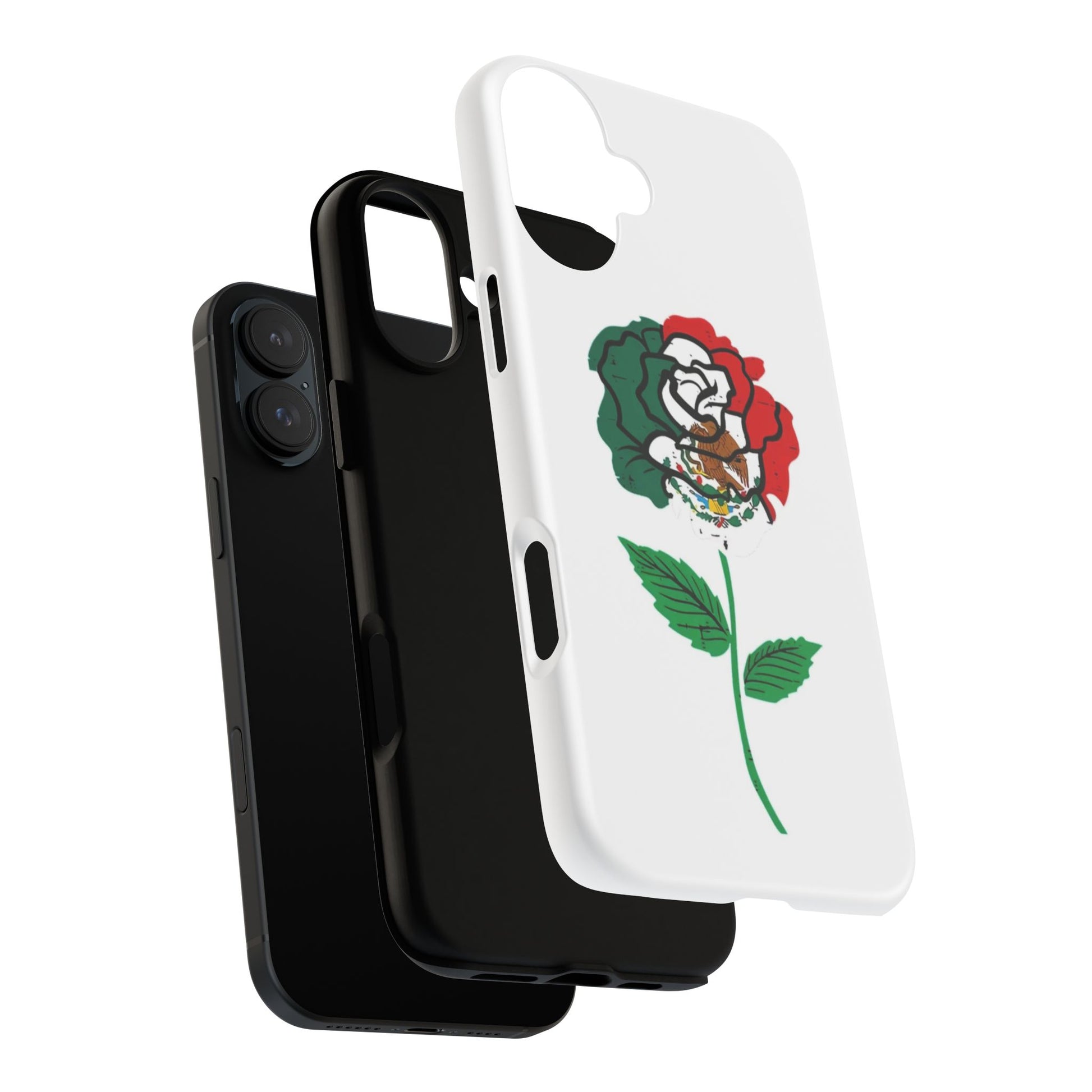 Mexican Rose Phone Case, Tough Cases, Floral Phone Cover, Gift for Mom, Latina Heritage, Tech Accessories